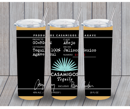 20oz Casamigos Inspired Tumbler