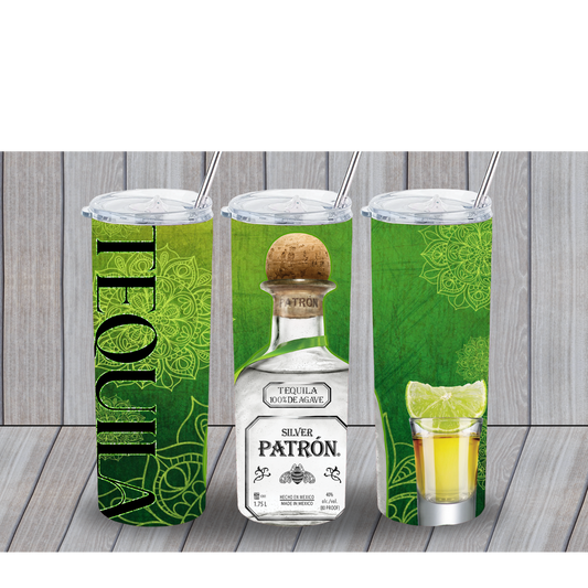 TEQUILA SILVER PATRON 20OZ TUMBLER