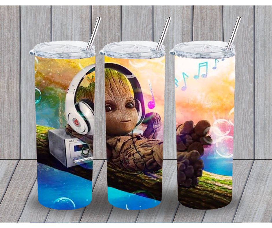 20oz Baby Groot Tumbler