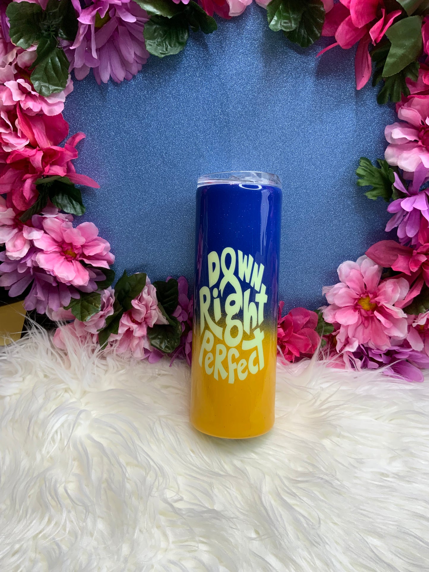 20oz Down Syndrome Tumbler Awareness- Glow In The Dark