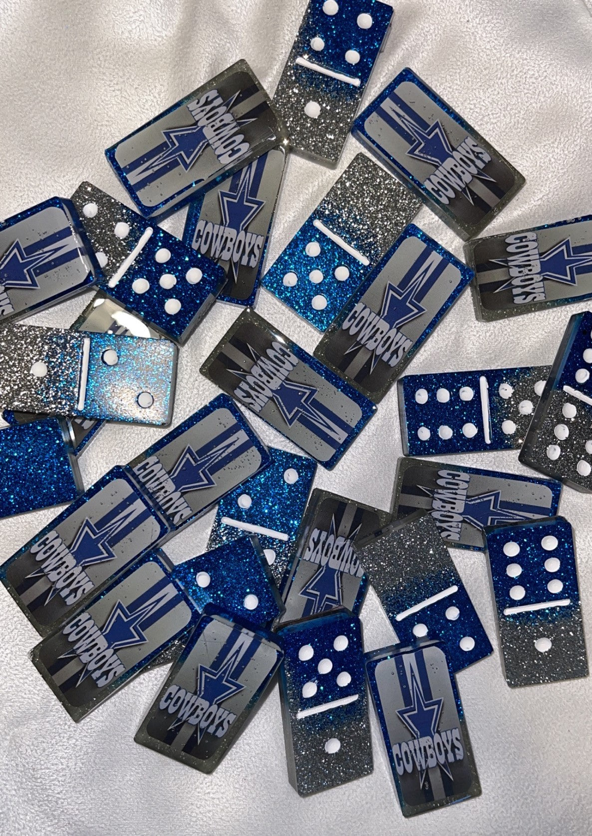 Dallas Cowboys Inspired Dominoes-Game