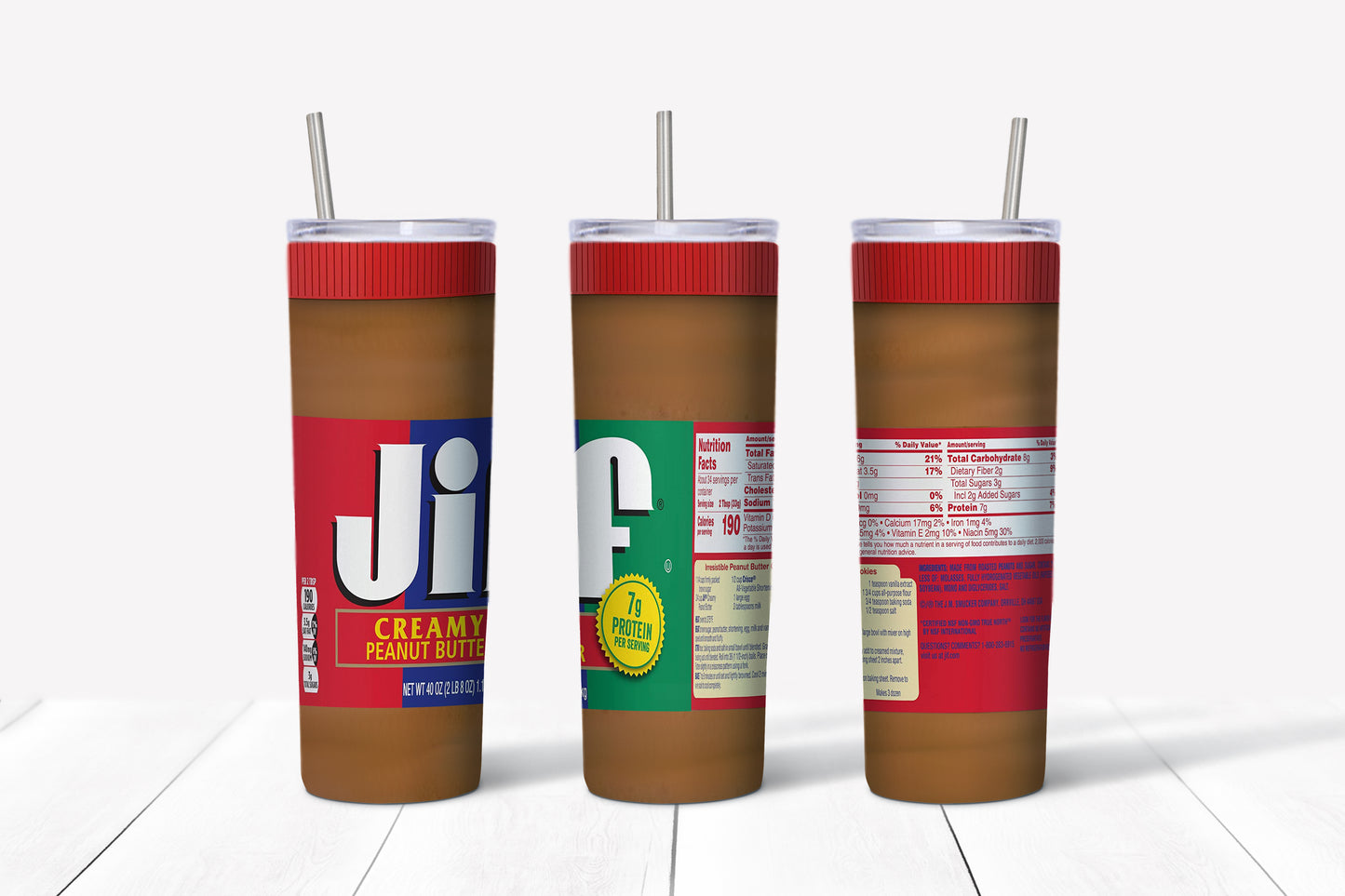 20oz Jif Peanut Butter Tumbler