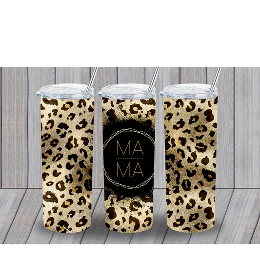 MAMA LEOPARD 20OZ TUMBLER