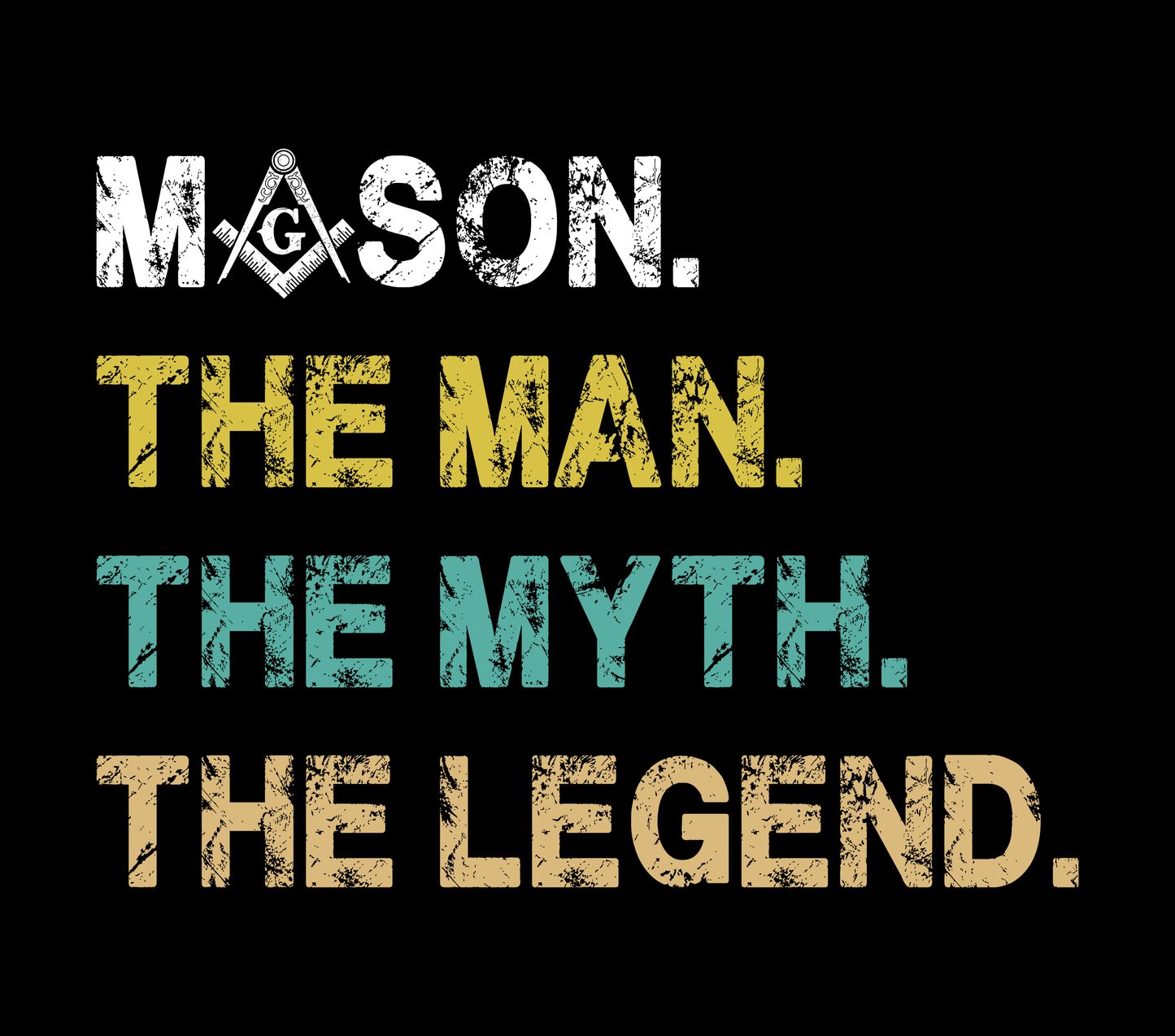 Mason- Man- Myth- Legend 20oz Tumbler