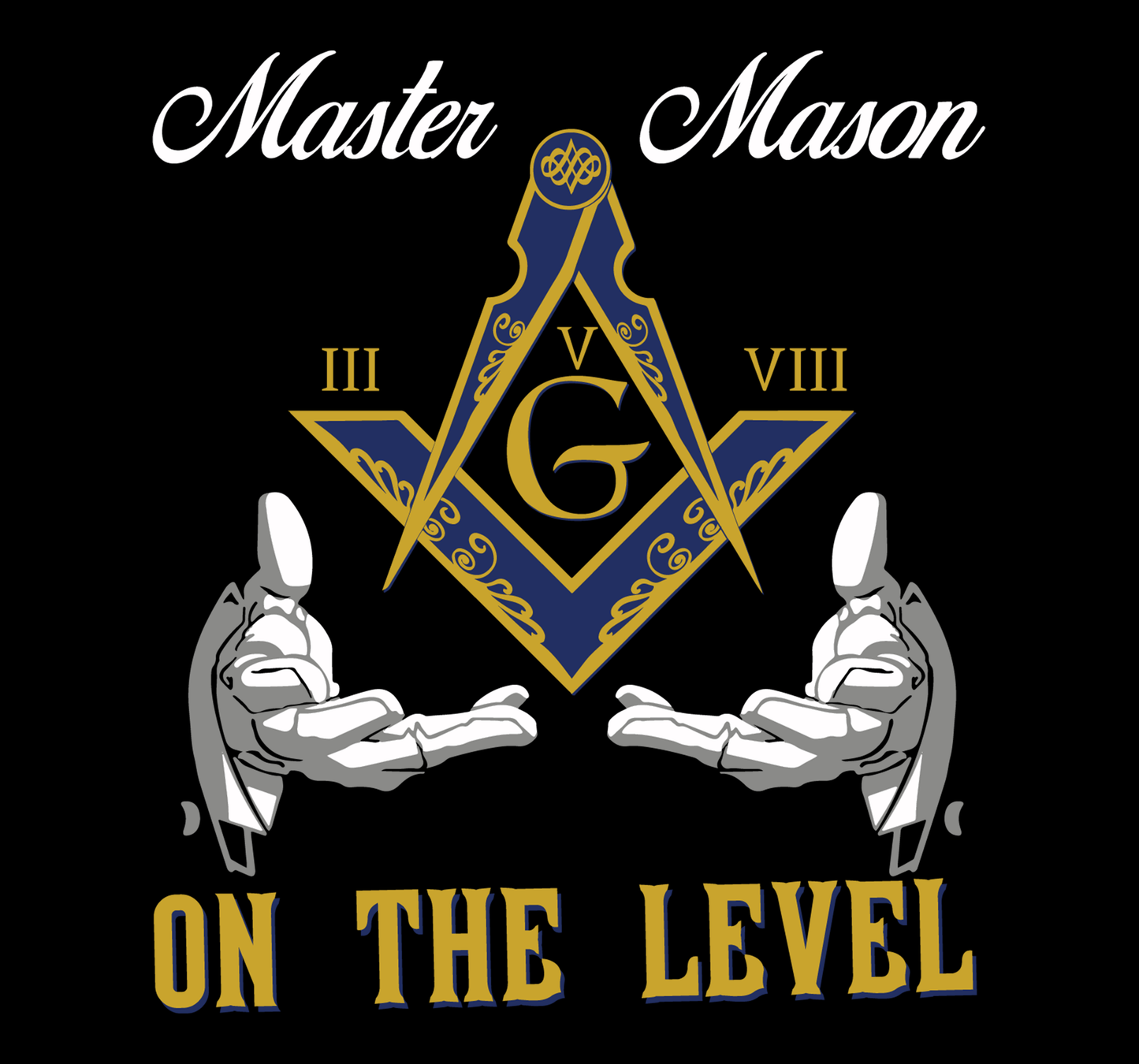 Master Mason on the level 20oz Tumbler