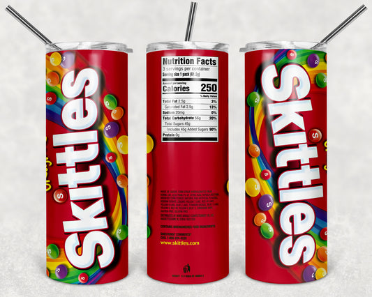 20oz Skittles Tumbler