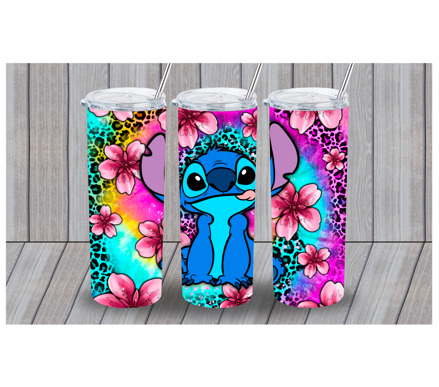 Stitch with Flowers 20oz Tumbler