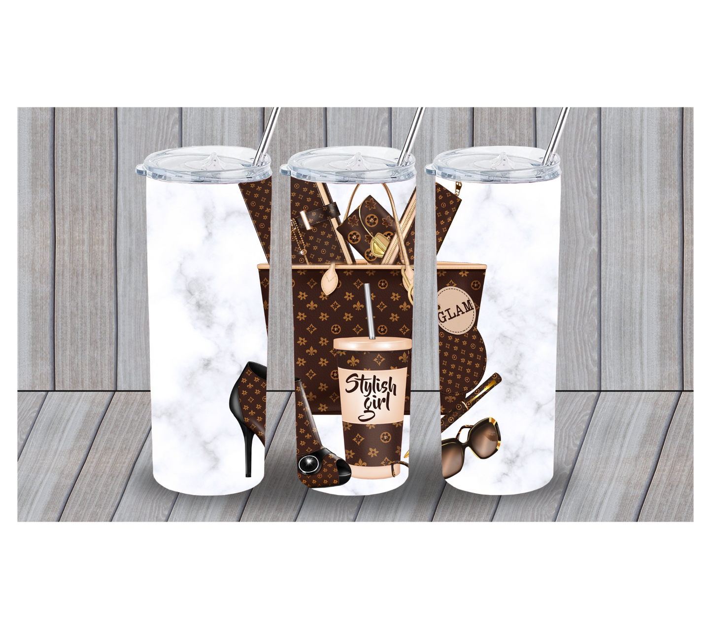 Stylish Girl 20oz Tumbler