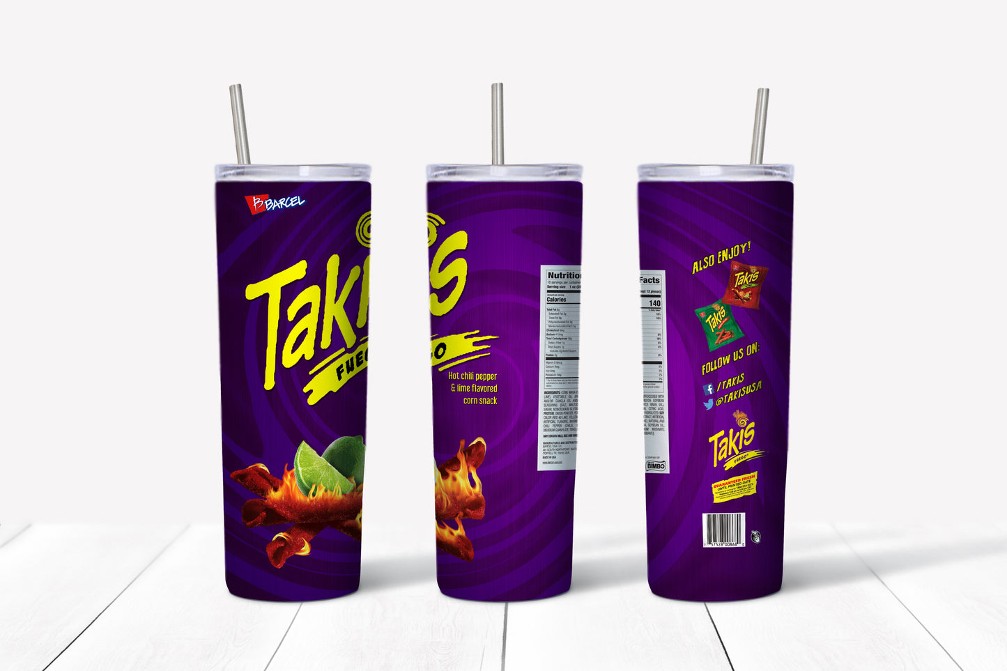 20oz Takis Purple Tumbler