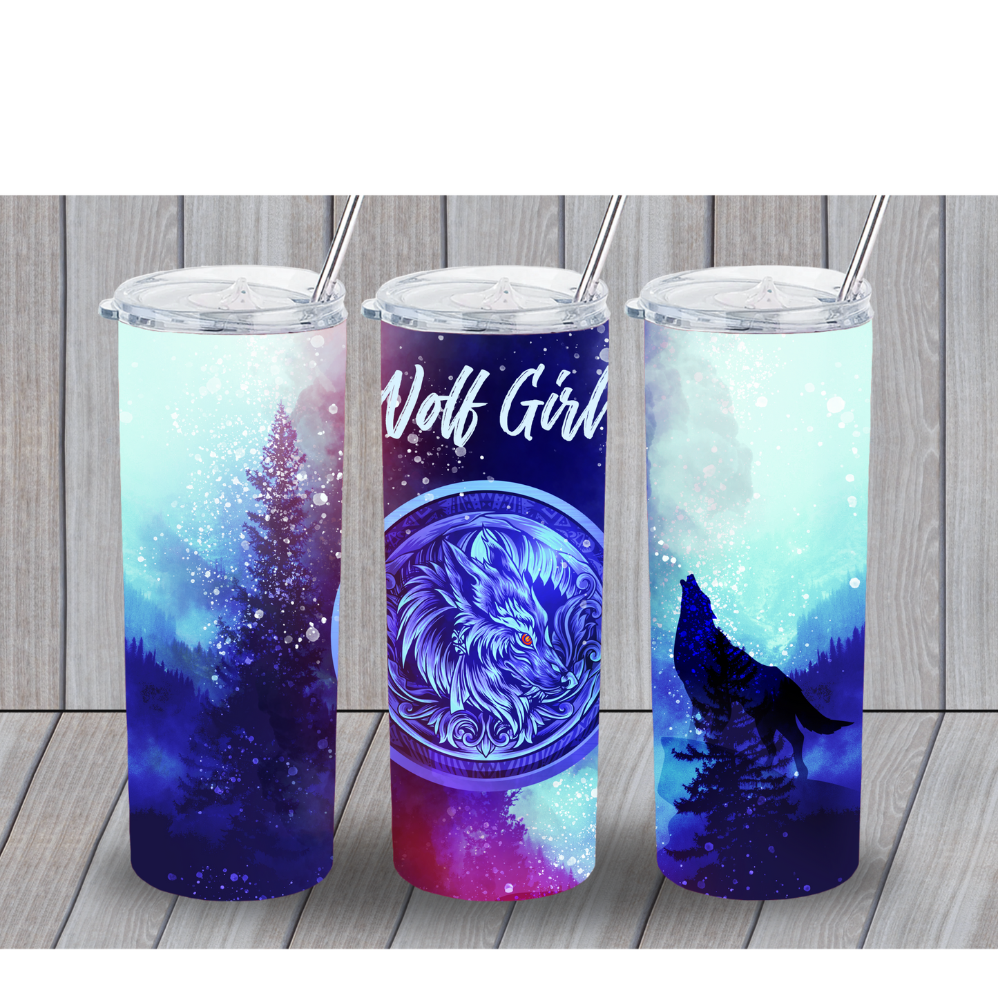 WOLF GIRL 20OZ TUMBLER