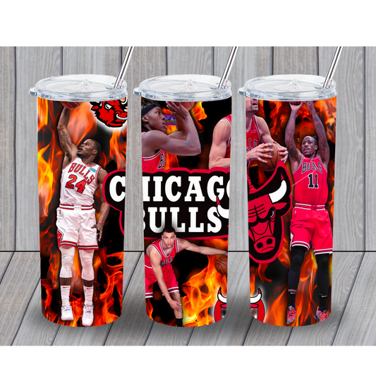 Chicago Bulls 20oz Tumbler