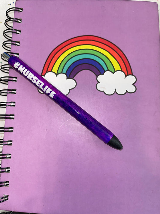 Nurse Life -Pen-Sarcasm- Purple