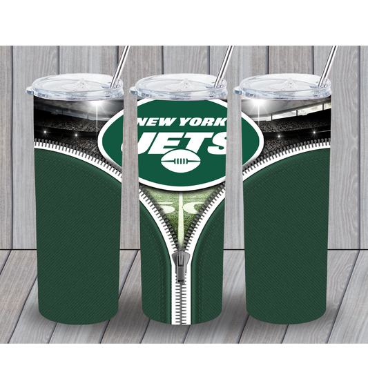 NY Jets 20oz Tumbler