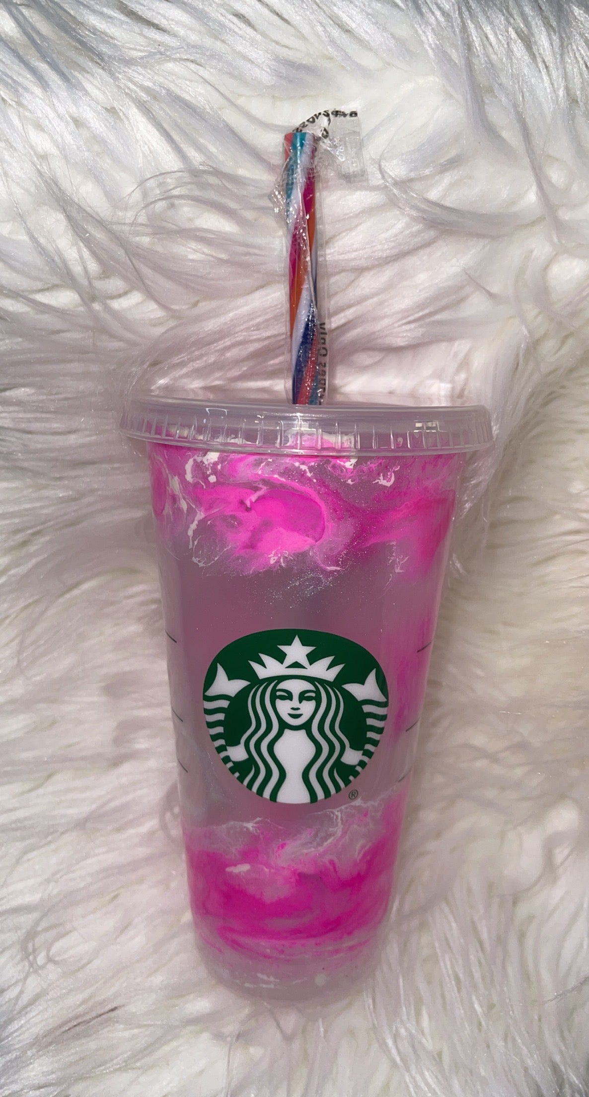 Starbucks Pink Swirl