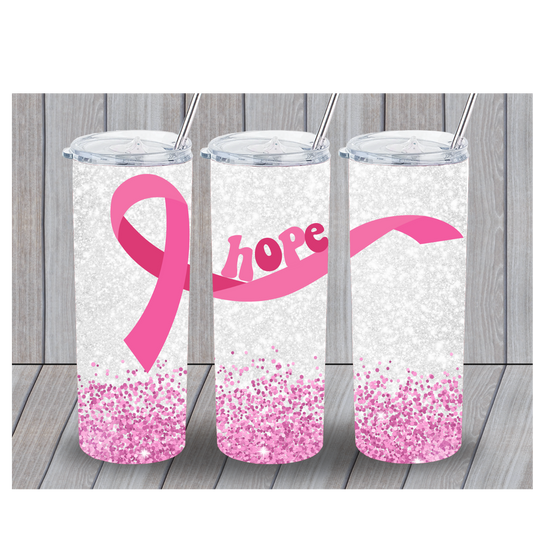 Hope Breast Cancer 20oz Tumbler