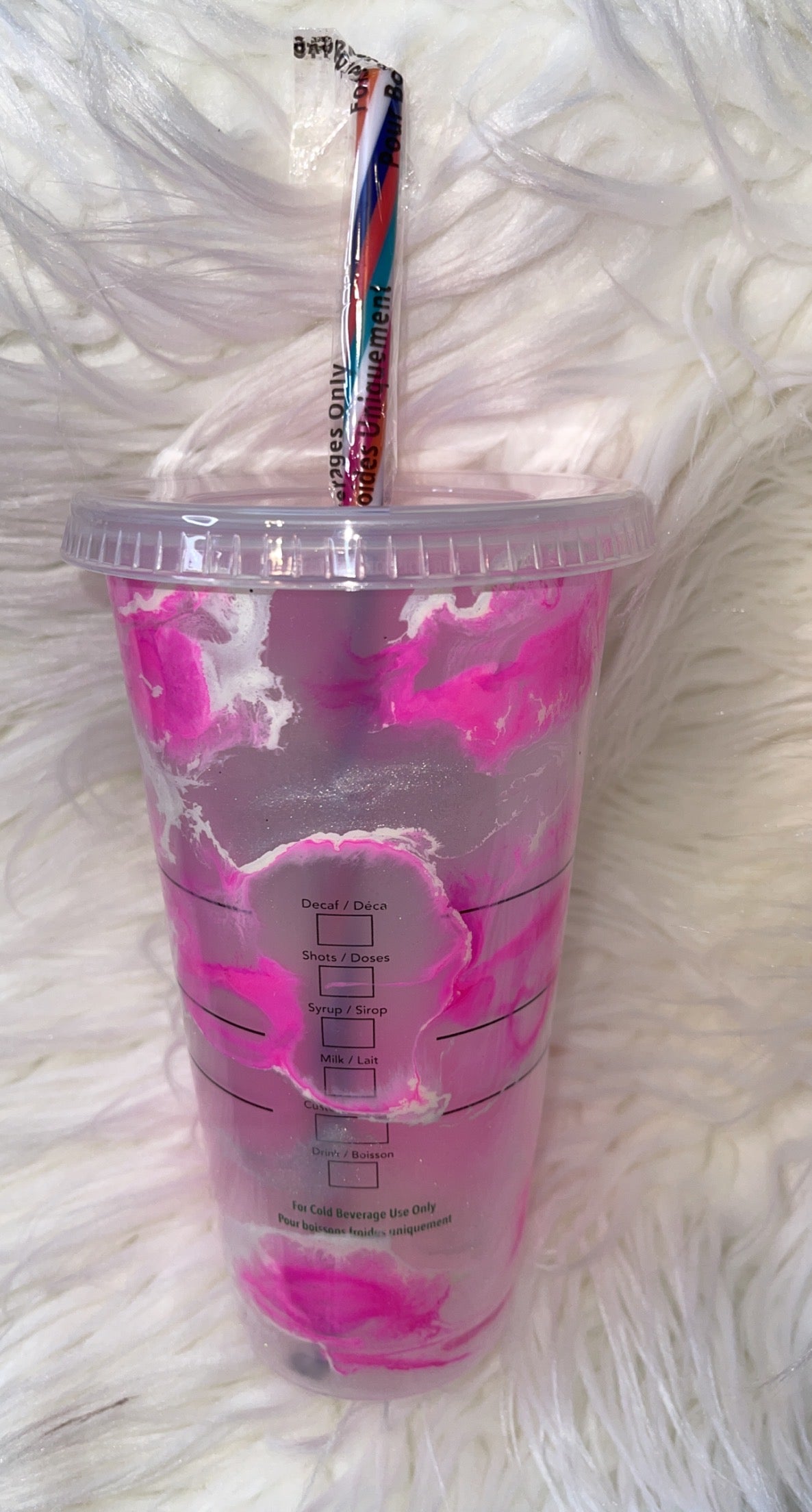 Starbucks Pink Swirl