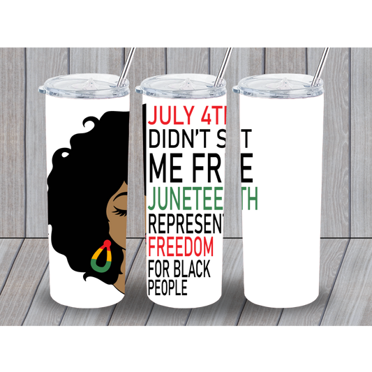 20oz Juneteenth Tumbler