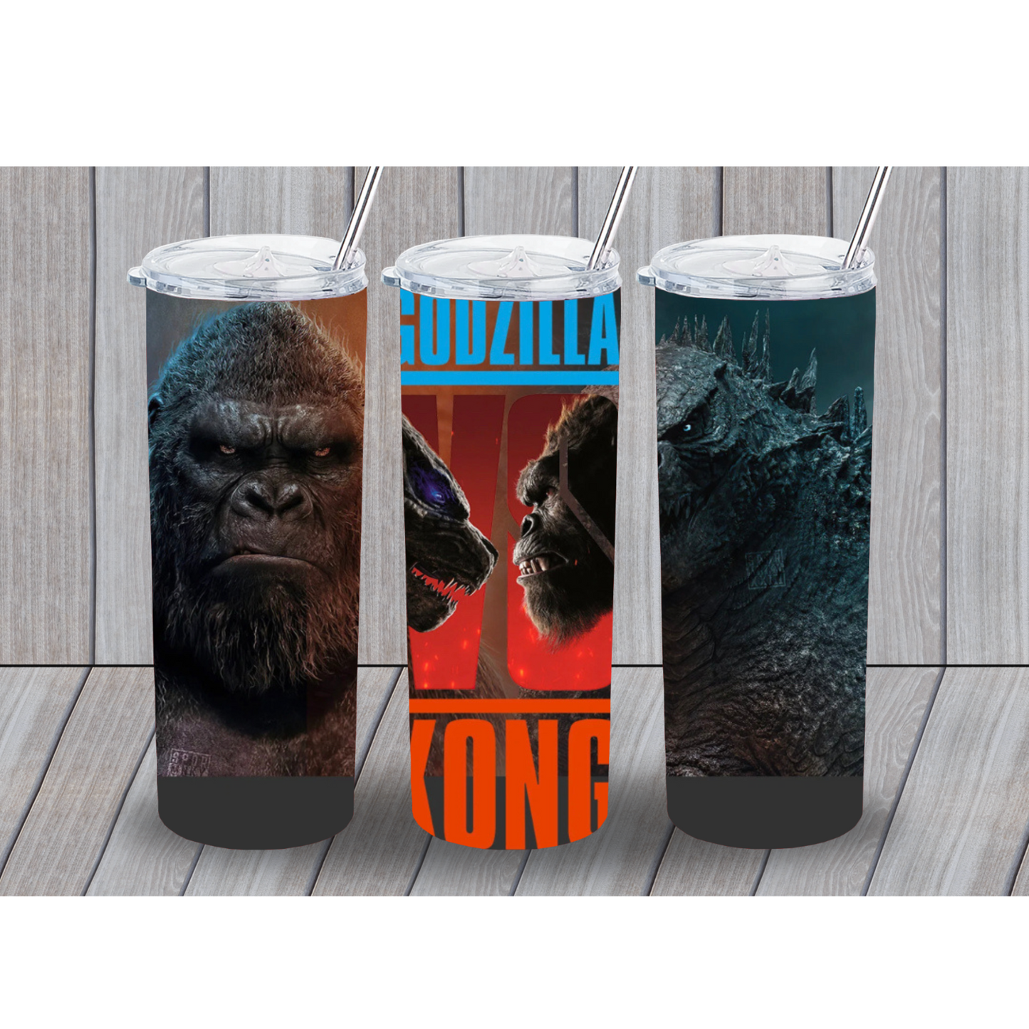 Godzilla vs Kong 20oz Tumbler