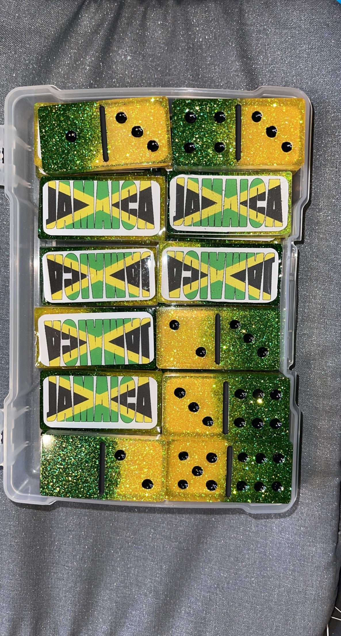 Jamaica Inspired Dominoes-game