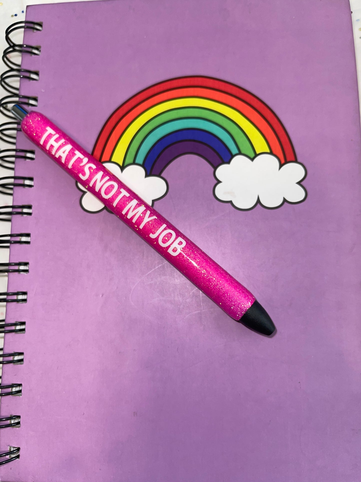 Custom Made Pen-That’s not my job-Pink