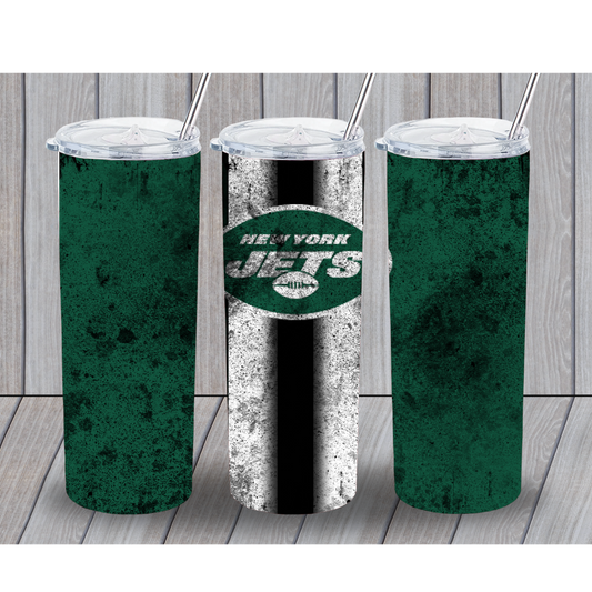 NY Jets 20oz Tumbler