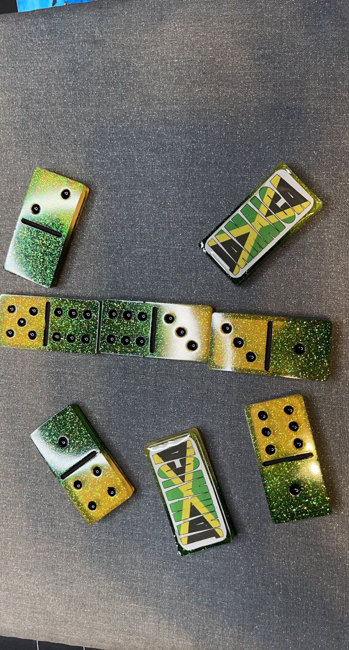 Jamaica Inspired Dominoes-game