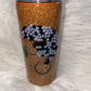 Bling Afro Tumbler 15oz