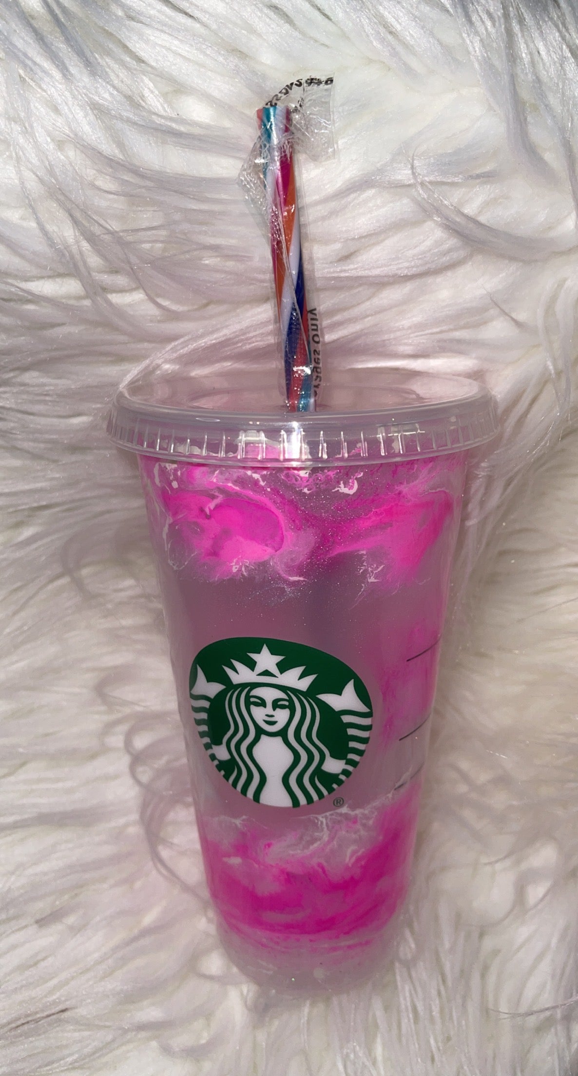 Starbucks Pink Swirl