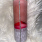 20oz Designer Tumbler-M-Pink with Bling Line
