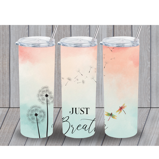 Just Breathe 20oz Tumbler