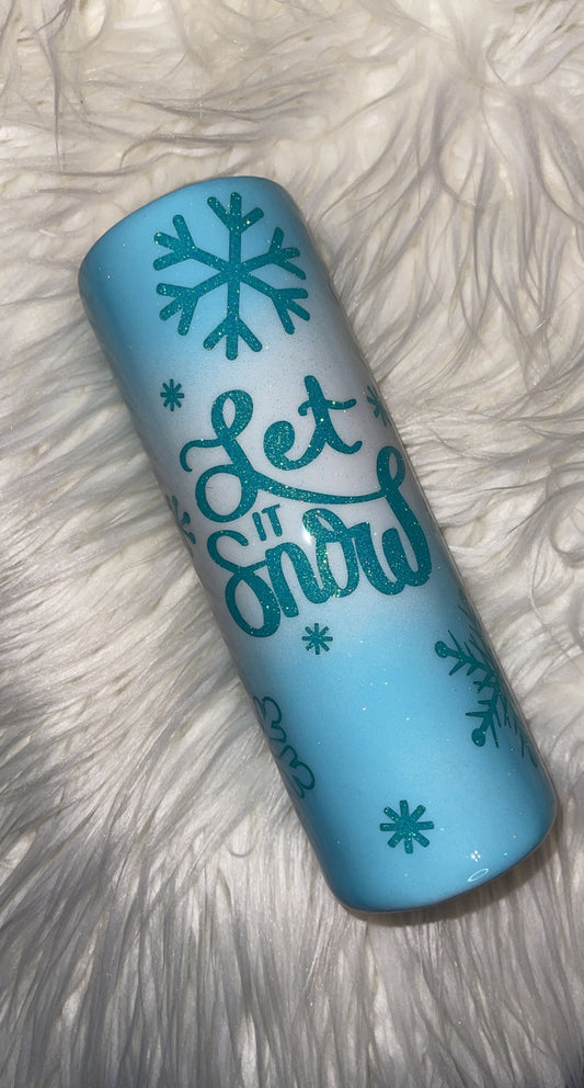 Let It Snow Tumbler