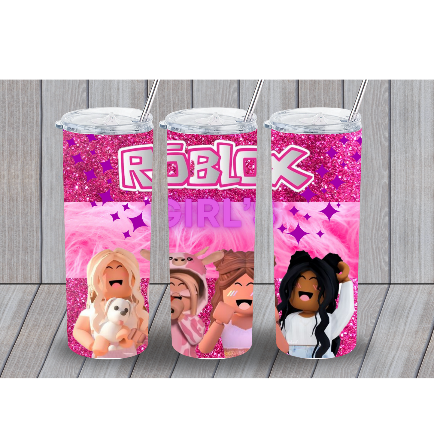 Roblox Girl 20oz Tumbler