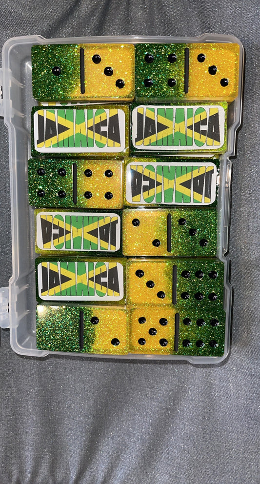 Jamaica Inspired Dominoes-game