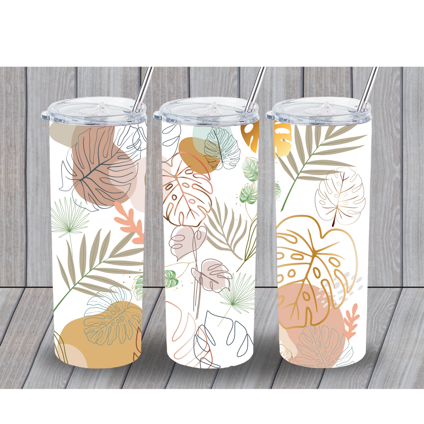 Boho Monstera 20oz Tumbler